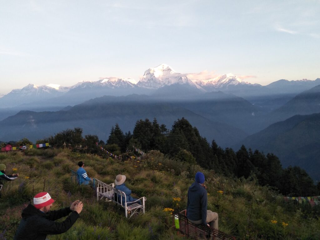 Sunrise view from Poonhill