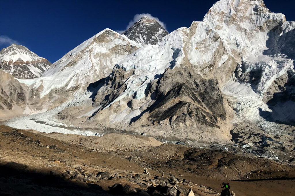 Mt Everest, Lhotse, and Nuptse Peak
