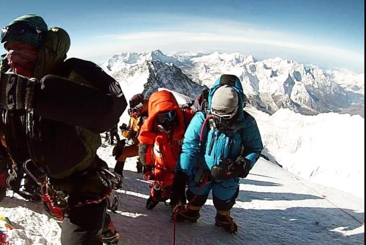 everest climbing shared by ayeshzangaro