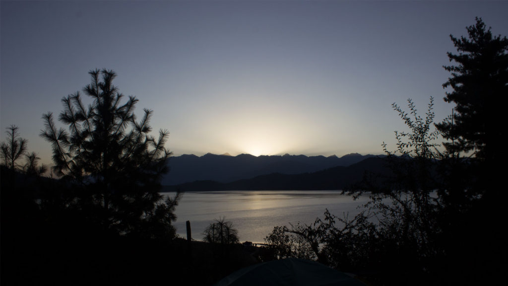 Sunrise View in Rara Lake