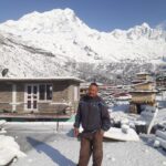 Guide Ramu in Samagaun, Manaslu Trek