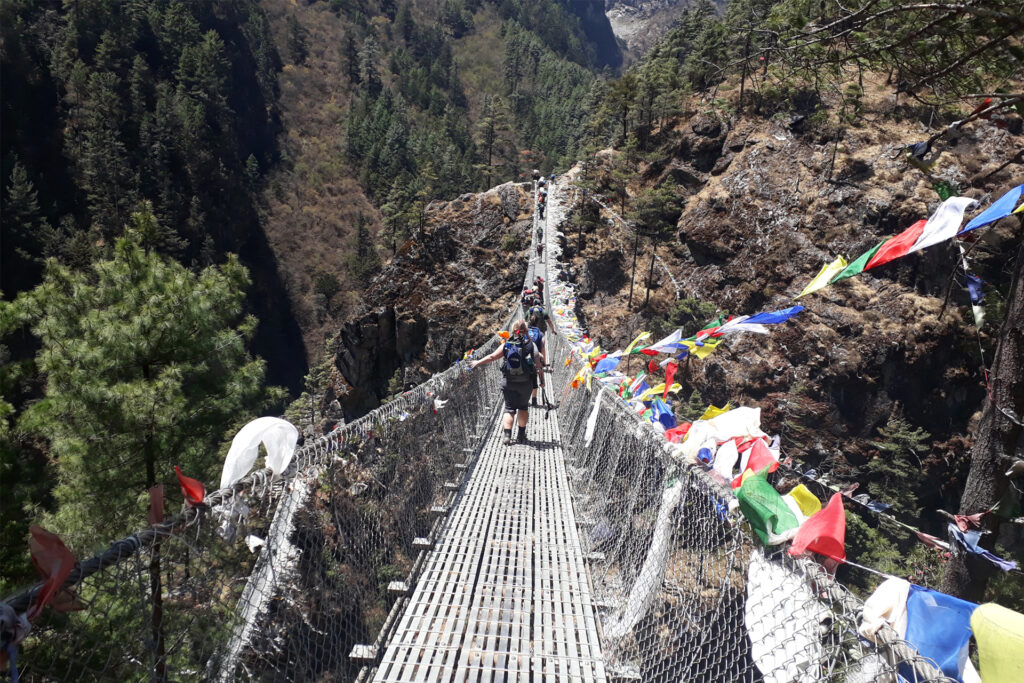 hillary suspension bridge