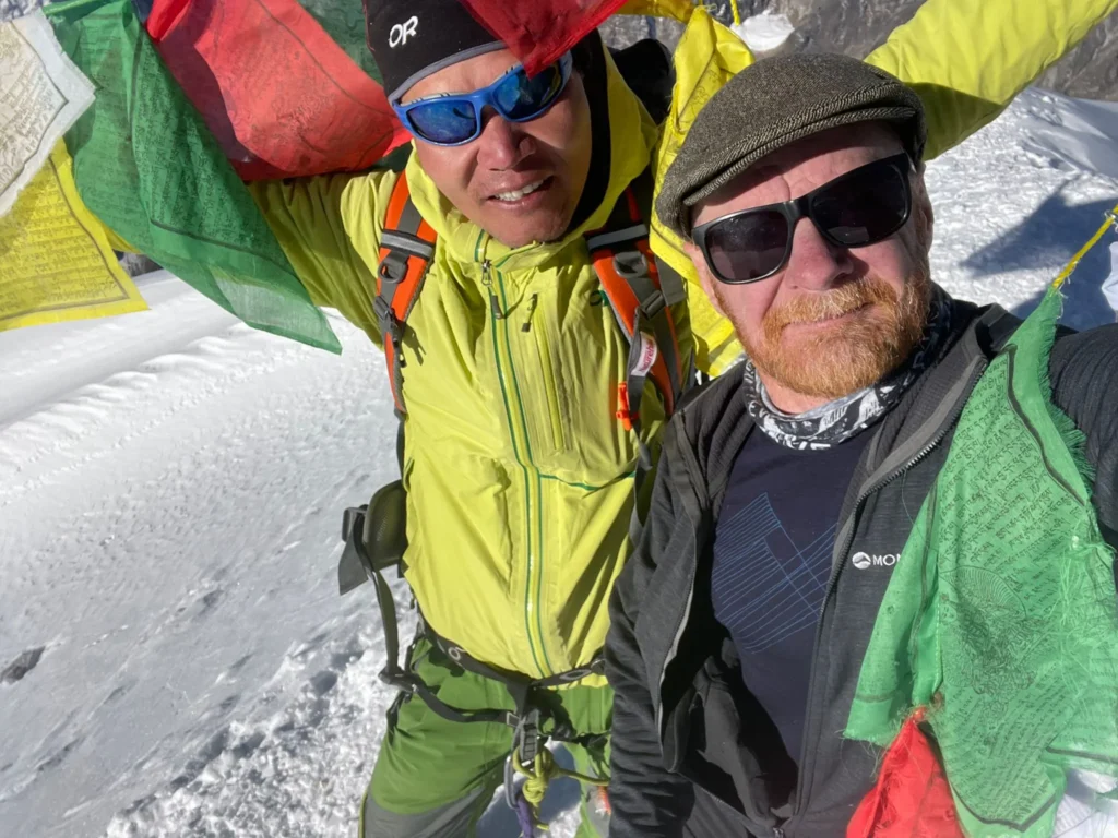 From the summit of Lobuche Peak