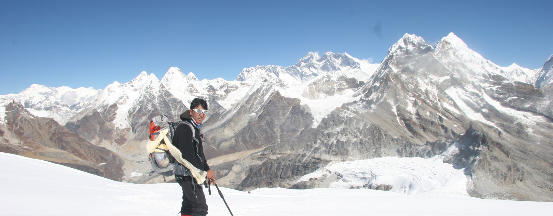 View from Mera Peak High Camp