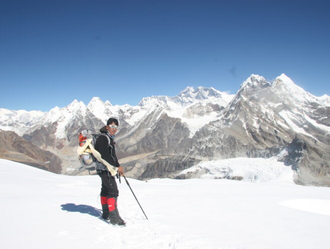 View from Mera Peak High Camp
