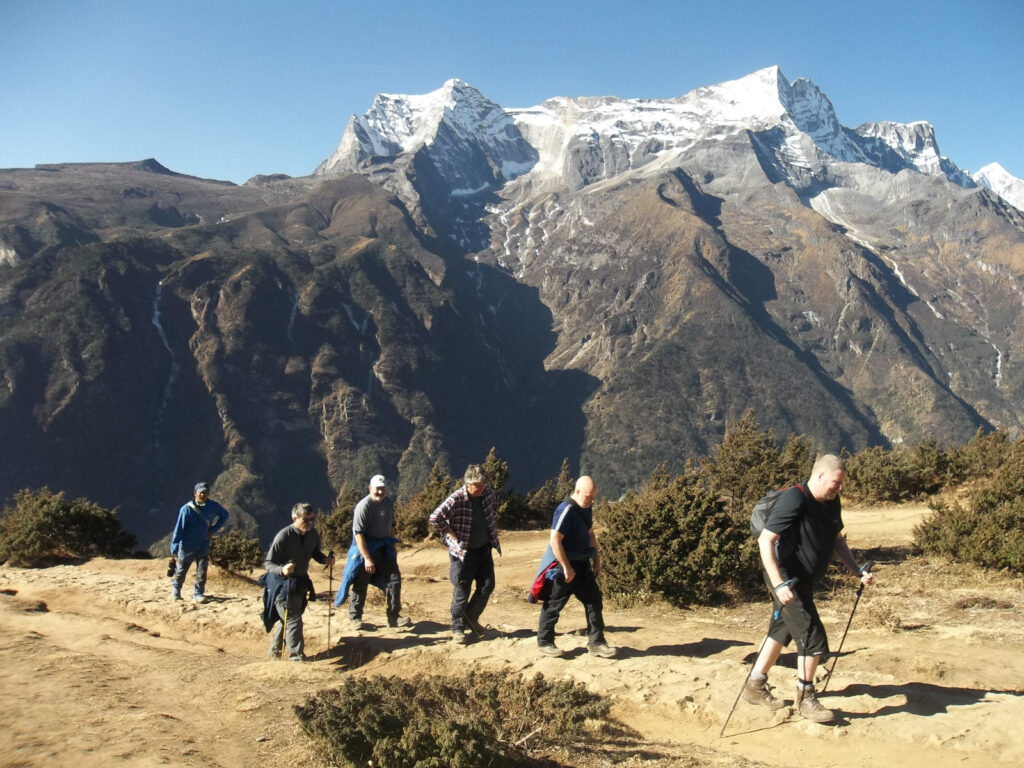 climbers on island peak adventure