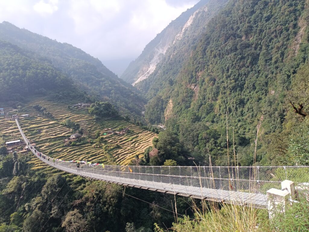 Jhinu Pul – on the way to ABC
