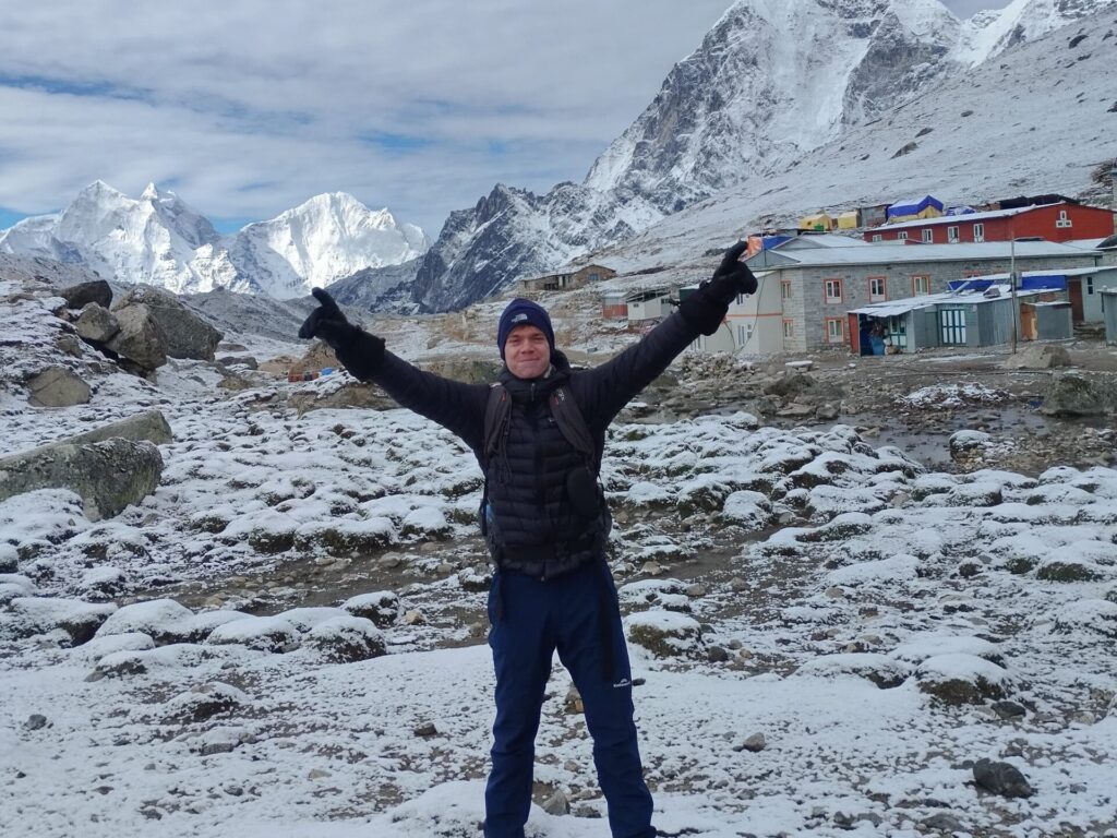 Ben from Germany in Gorakshep