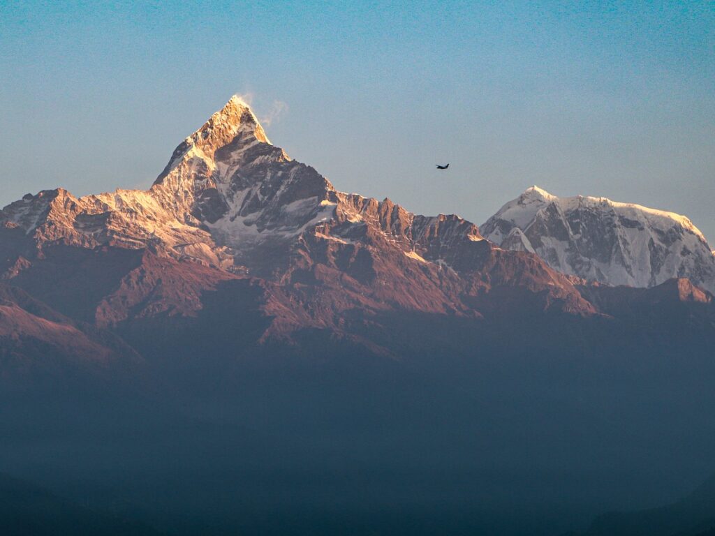 Mt Fishtail view from Pokhara