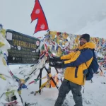 Kevin at Thorong La Pass