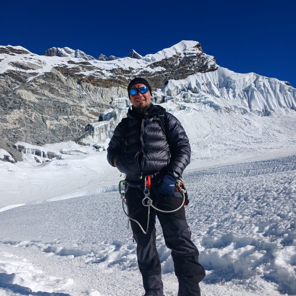 At Island Peak Base Camp - Island Peak Climbing