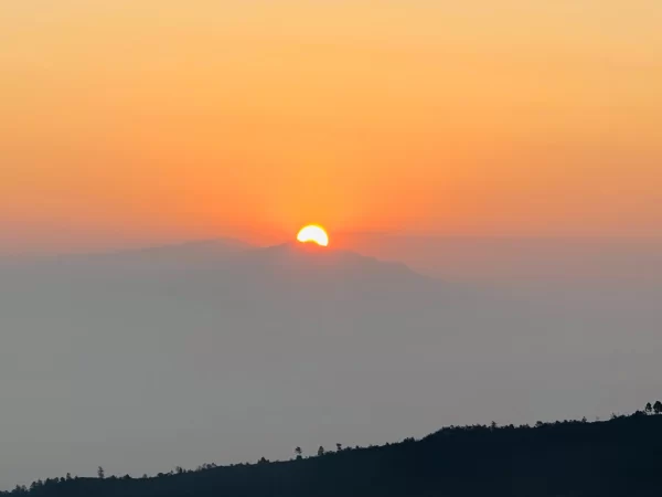 Sunrise in Nagarkot