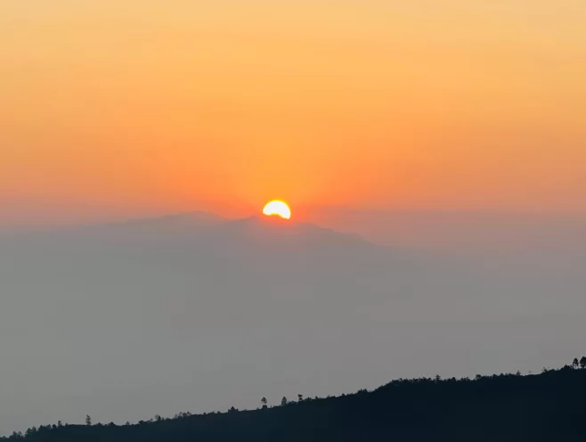Sunrise in Nagarkot