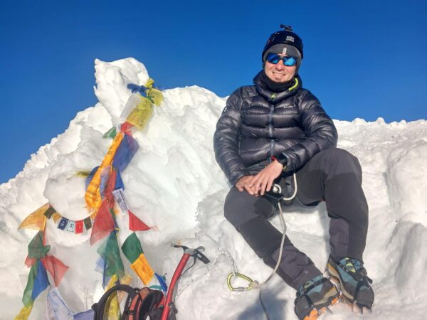Summit of the island peak