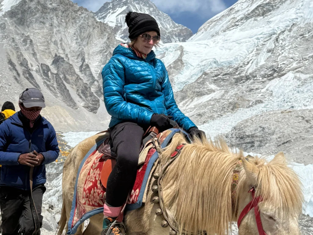 horse riding everest base