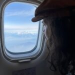 Leandro in mountain flight of Nepal