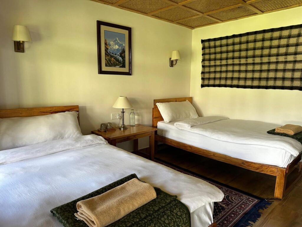 Snow Land Lodge Room in Ghandruk