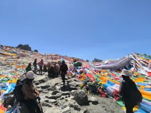 Dolma La Pass 5670m of Mount Kailash Kora
